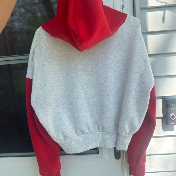 Cropped zip up hoodie - Picture 2 of 6